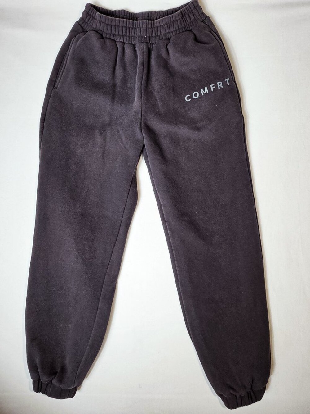 Comfrt Signature Sweatpants Medium charcoal grey Joggers Fleece Heavyweight
